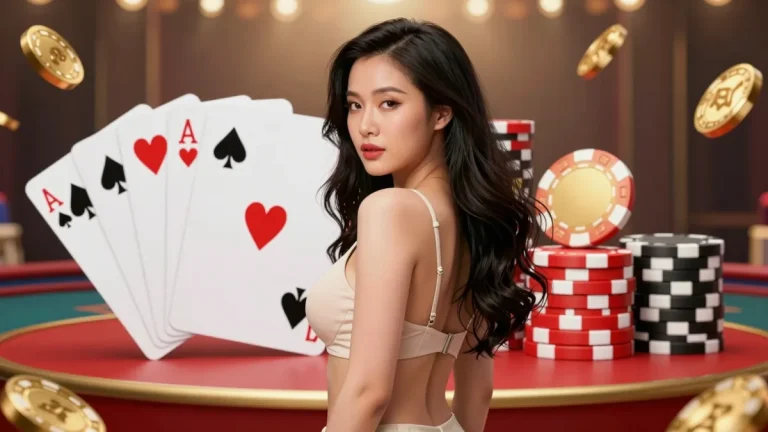 Bộ bài và chip minh họa việc đọc thông tin bàn